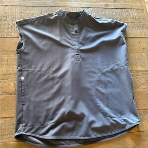 Figs Grey Rafaela Top